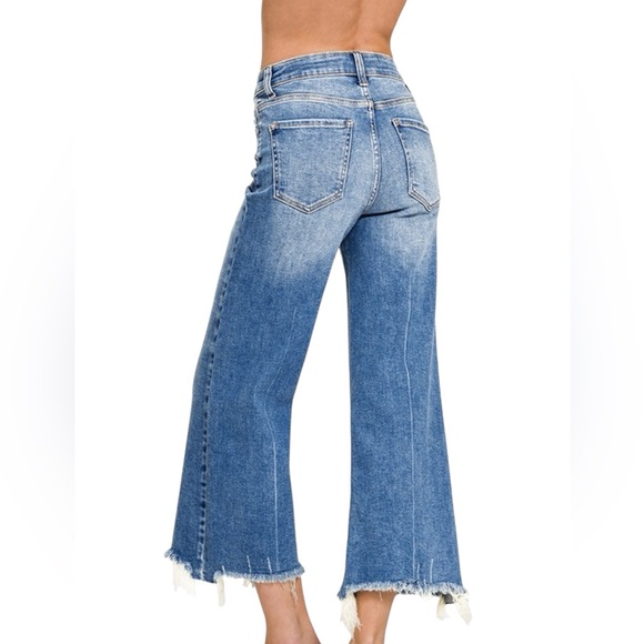 Zenana Flare & Wide Leg Jeans - Picture 2 of 4